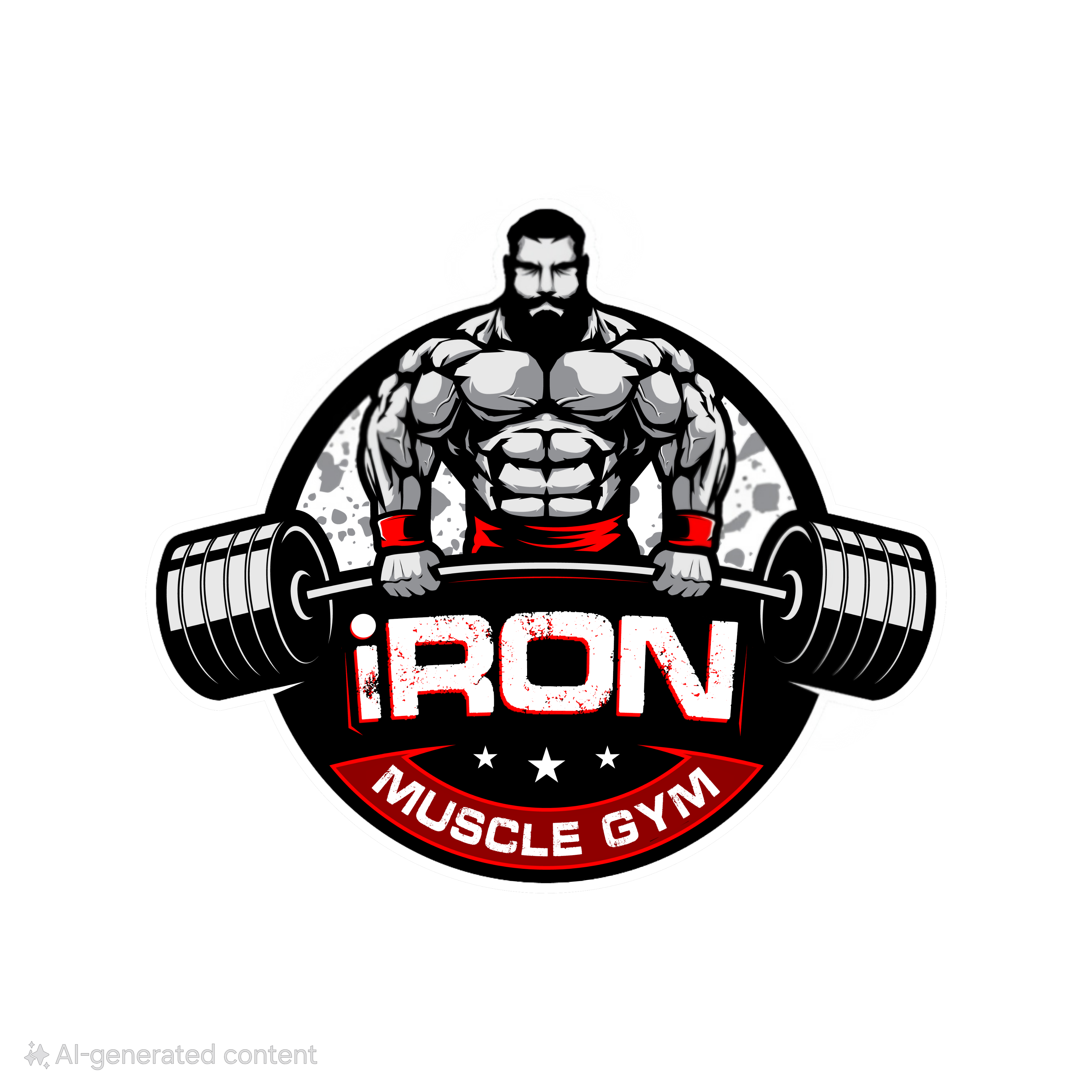 Iron Muscle Gym logo